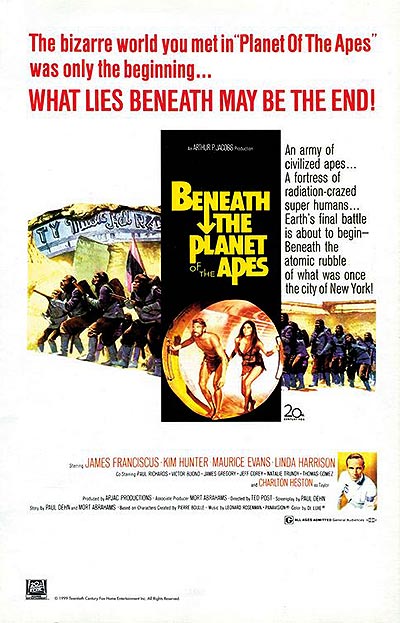 فیلم Beneath the Planet of the Apes 720ح