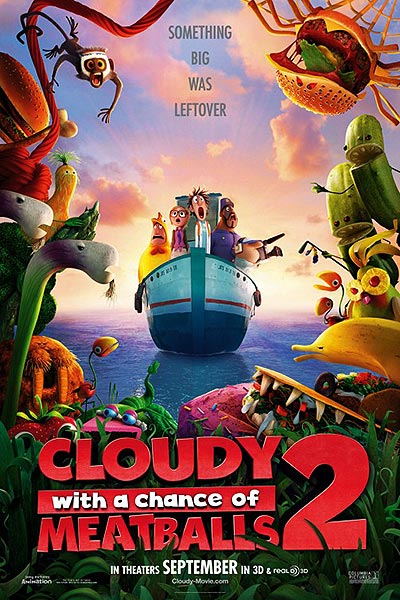 انیمیشن Cloudy with a Chance of Meatballs 2