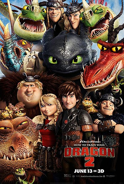 انیمیشن How to Train Your Dragon 2 WebRip 720p