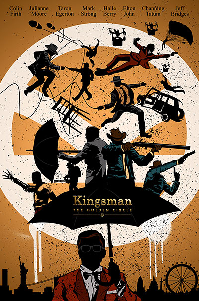 فیلم بلوری Kingsman: The Golden Circle
