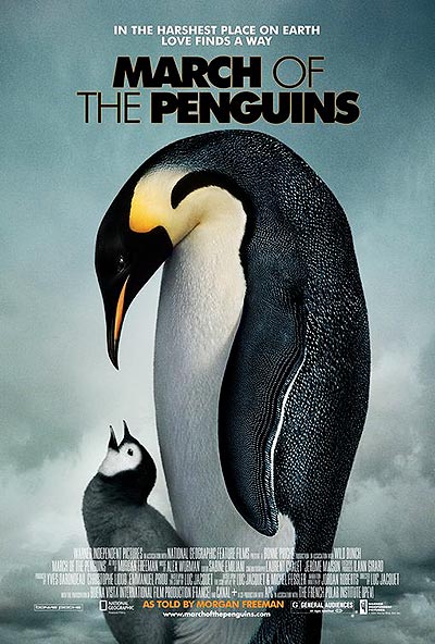 مستند March of the Penguins 720p