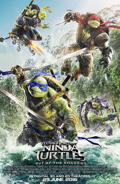 فیلم Teenage Mutant Ninja Turtles: Out of the Shadows 720p