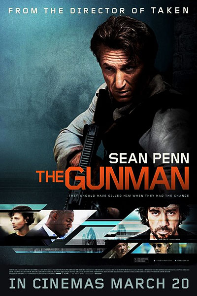فیلم The Gunman WebDL 720p