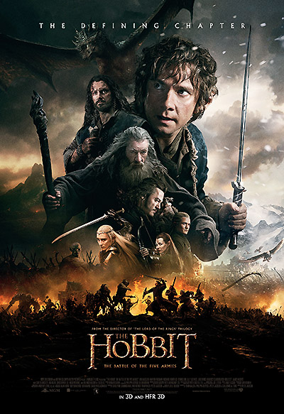 فیلم The Hobbit: The Battle of the Five Armies WebDL 720p