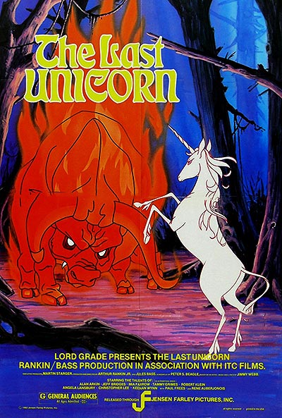 انیمیشن The Last Unicorn 720p