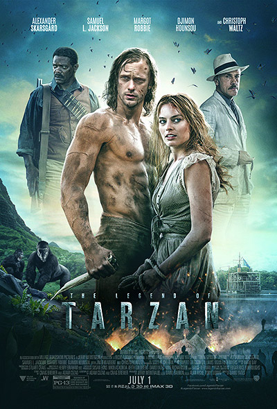 فیلم  The Legend of Tarzan 1080p