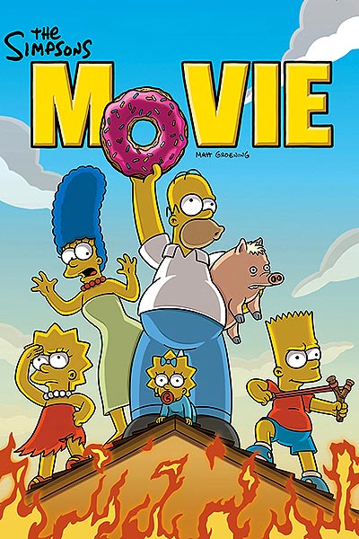 انیمیشن The Simpsons Movie 720p