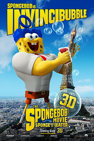 انیمیشن The SpongeBob Movie: Sponge Out of Water 3D 1080p